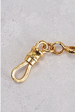 FWRD Renew Chanel Coco Pendant Necklace in Gold, view 8, click to view large image.
