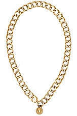 FWRD Renew Chanel Ball Chain Necklace in Gold, view 1, click to view large image.