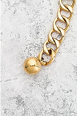 FWRD Renew Chanel Ball Chain Necklace in Gold, view 8, click to view large image.