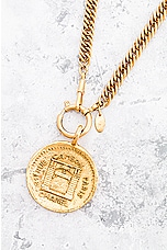 FWRD Renew Chanel 31 Rue Cambon Pendant Necklace in Gold, view 3, click to view large image.