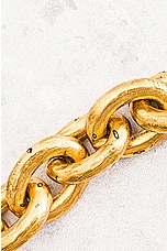 FWRD Renew Chanel Coco Mark Necklace in Gold, view 8, click to view large image.