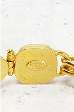 FWRD Renew Chanel Coco Mark Stone Bracelet in Gold, view 3, click to view large image.