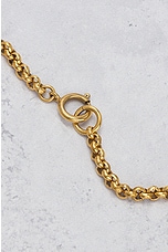 FWRD Renew Chanel Coco Mark Comet Necklace in Gold, view 5, click to view large image.