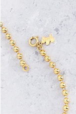 FWRD Renew Chanel Coco Mark Heart Necklace in Gold, view 5, click to view large image.