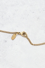 FWRD Renew Chanel 1998 Coco Mark Necklace in Gold, view 5, click to view large image.