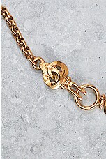 FWRD Renew Chanel 1997 Large CC Pendant Necklace in Gold, view 6, click to view large image.