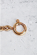 FWRD Renew Chanel 1994 Triple CC Pendant Necklace in Gold, view 6, click to view large image.
