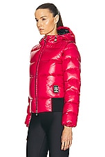 FWRD Renew Fendi Down Jacket in Red, view 3, click to view large image.