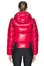 FWRD Renew Fendi Down Jacket in Red, view 4, click to view large image.