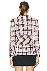 FWRD Renew Chanel 1995 Tweed Jacket in Pink, view 3, click to view large image.