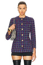 CHANEL パープル テーラードジャケット CHANEL 20C Runway Purple Tweed Jacket 36 *New - Timeless Luxuries
