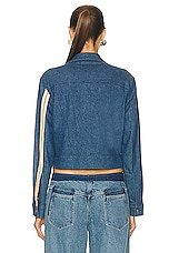 FWRD Renew Dior Denim Jacket in Blue, view 3, click to view large image.