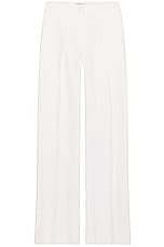 FWRD Renew Chanel 2001 Wide Leg Pants in Ivory, view 1, click to view large image.