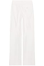 FWRD Renew Chanel 2001 Wide Leg Pants in Ivory, view 2, click to view large image.