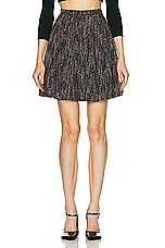 FWRD Renew Dior Mixed Tweed Skirt in Multi, view 1, click to view large image.
