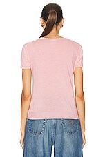 FWRD Renew Chanel Vintage Short Sleeve Shirt in Pink, view 3, click to view large image.