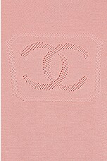 FWRD Renew Chanel Vintage Short Sleeve Shirt in Pink, view 5, click to view large image.