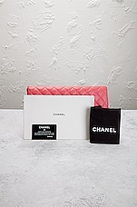FWRD Renew Chanel Caviar Classic Flap Clutch in Pink, view 10, click to view large image.