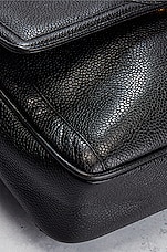 FWRD Renew Chanel Caviar Small Chain Shoulder Bag in Black, view 9, click to view large image.