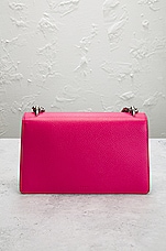 FWRD Renew Gucci Guccify Dionysus Shoulder Bag in Pink, view 3, click to view large image.