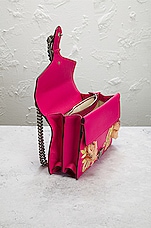 FWRD Renew Gucci Guccify Dionysus Shoulder Bag in Pink, view 5, click to view large image.