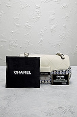FWRD Renew Chanel Matelasse Tweed CC Flap Bag in Multi, view 10, click to view large image.