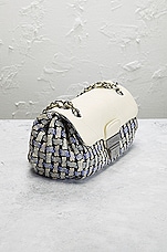 FWRD Renew Chanel Matelasse Tweed CC Flap Bag in Multi, view 4, click to view large image.