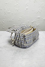 FWRD Renew Chanel Matelasse Tweed CC Flap Bag in Multi, view 5, click to view large image.