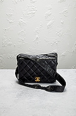 FWRD Renew Chanel Vintage Matelasse CC Shoulder Bag in Black, view 2, click to view large image.
