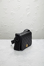 FWRD Renew Chanel Vintage Matelasse CC Shoulder Bag in Black, view 4, click to view large image.