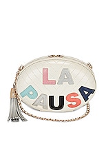 FWRD Renew Chanel 2019 La Pausa Tassel Shoulder Bag in Multi, view 1, click to view large image.