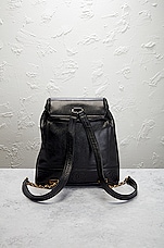 FWRD Renew Chanel Vintage Caviar Triple CC Backpack in Black, view 3, click to view large image.