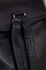 FWRD Renew Chanel Vintage Caviar Triple CC Backpack in Black, view 8, click to view large image.