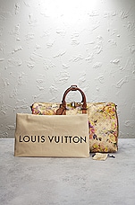 FWRD Renew Louis Vuitton Metallic Garden Keepall Bandouliere 45 Bag in Multi, view 10, click to view large image.