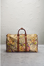 FWRD Renew Louis Vuitton Metallic Garden Keepall Bandouliere 45 Bag in Multi, view 3, click to view large image.