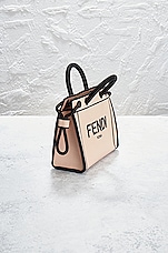 FWRD Renew Fendi Roma Canvas 2 Way Shopping Tote in Multi, view 4, click to view large image.
