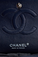 FWRD Renew Chanel 2016 Medium Matelasse 25 Classic Double Flap Bag in Blue, view 5, click to view large image.