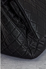 FWRD Renew Chanel Quilted Calfskin XXL Travel Flap Bag in Black, view 9, click to view large image.