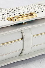 FWRD Renew Chanel 2014 Medium Braided Boy Bag in White, view 7, click to view large image.