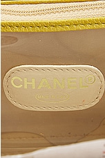 FWRD Renew Chanel Caviar 2 Way Vanity Shoulder Bag in Green, view 5, click to view large image.