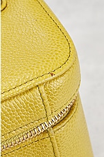 FWRD Renew Chanel Caviar 2 Way Vanity Shoulder Bag in Green, view 7, click to view large image.