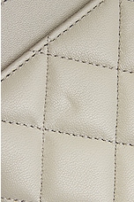 FWRD Renew Chanel Lambskin Wallet On Chain in Gray, view 8, click to view large image.