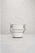 FWRD Renew Dior Calfskin 2 Way Bucket Bag in White, view 3, click to view large image.