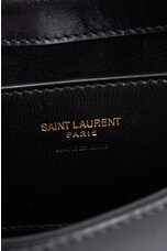 FWRD Renew Saint Laurent Micro Le 5 A 7 Hobo Bag in Nero, view 5, click to view large image.