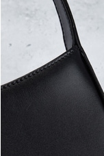 FWRD Renew Saint Laurent Micro Le 5 A 7 Hobo Bag in Nero, view 8, click to view large image.
