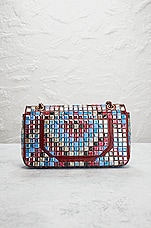 FWRD Renew Chanel 2015 Medium Mosaic Shoulder Bag in Multi, view 3, click to view large image.