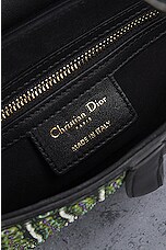 FWRD Renew Dior Saddle Bag in Green, view 5, click to view large image.