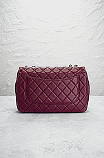 FWRD Renew Chanel Jumbo Classic Flap Shoulder Bag in Purple, view 3, click to view large image.
