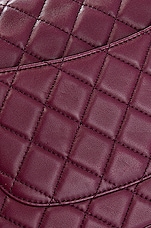 FWRD Renew Chanel Jumbo Classic Flap Shoulder Bag in Purple, view 9, click to view large image.