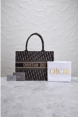 FWRD Renew Dior Book Tote Bag in Black, view 9, click to view large image.
